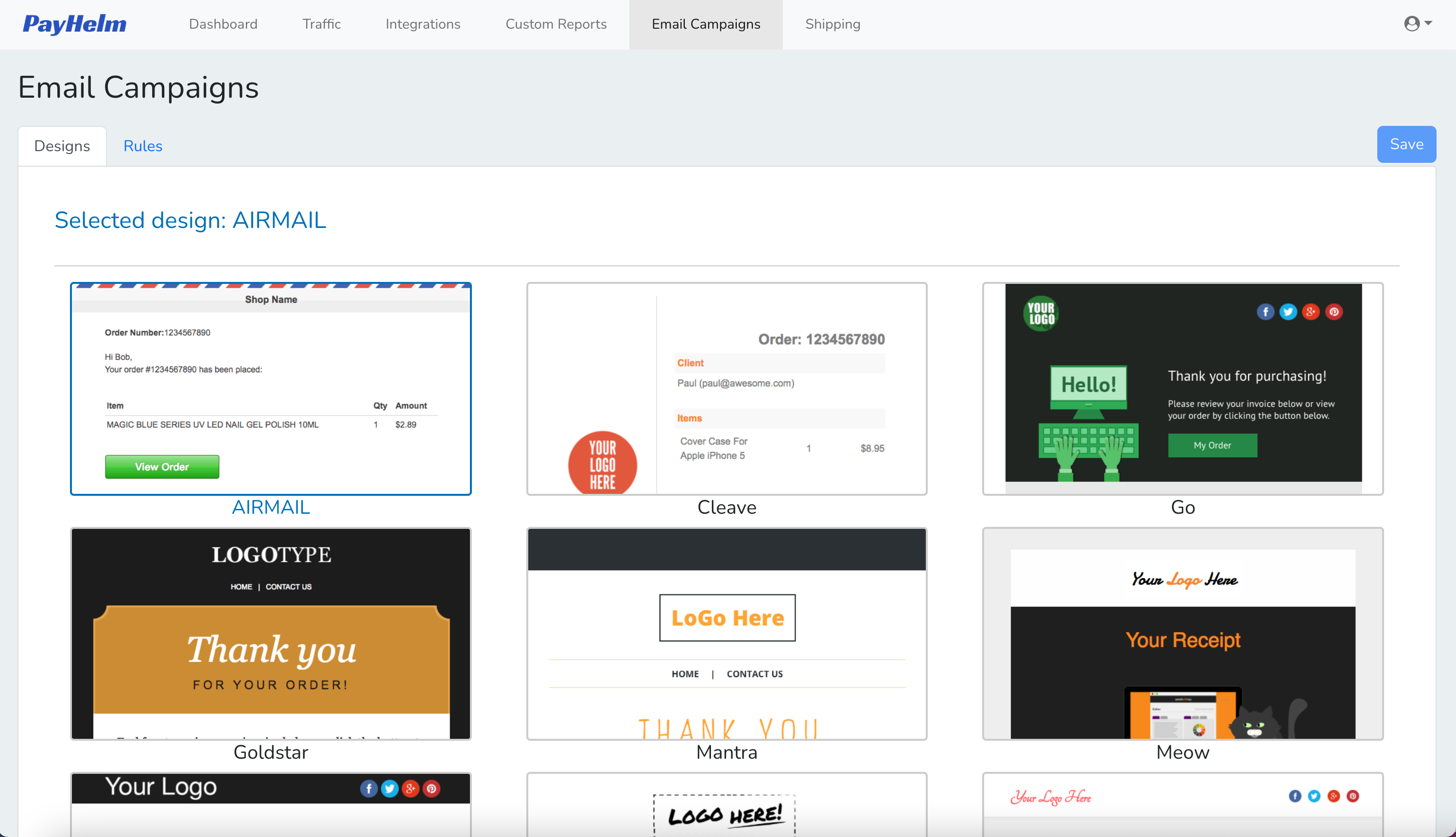 PayHelm Daily Snapshot Report